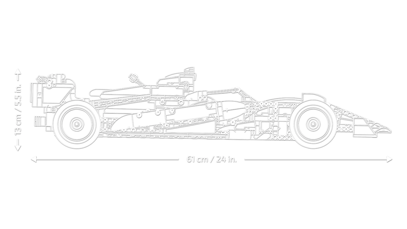 LEGO Aston Martin AMR26 F1 Rennauto