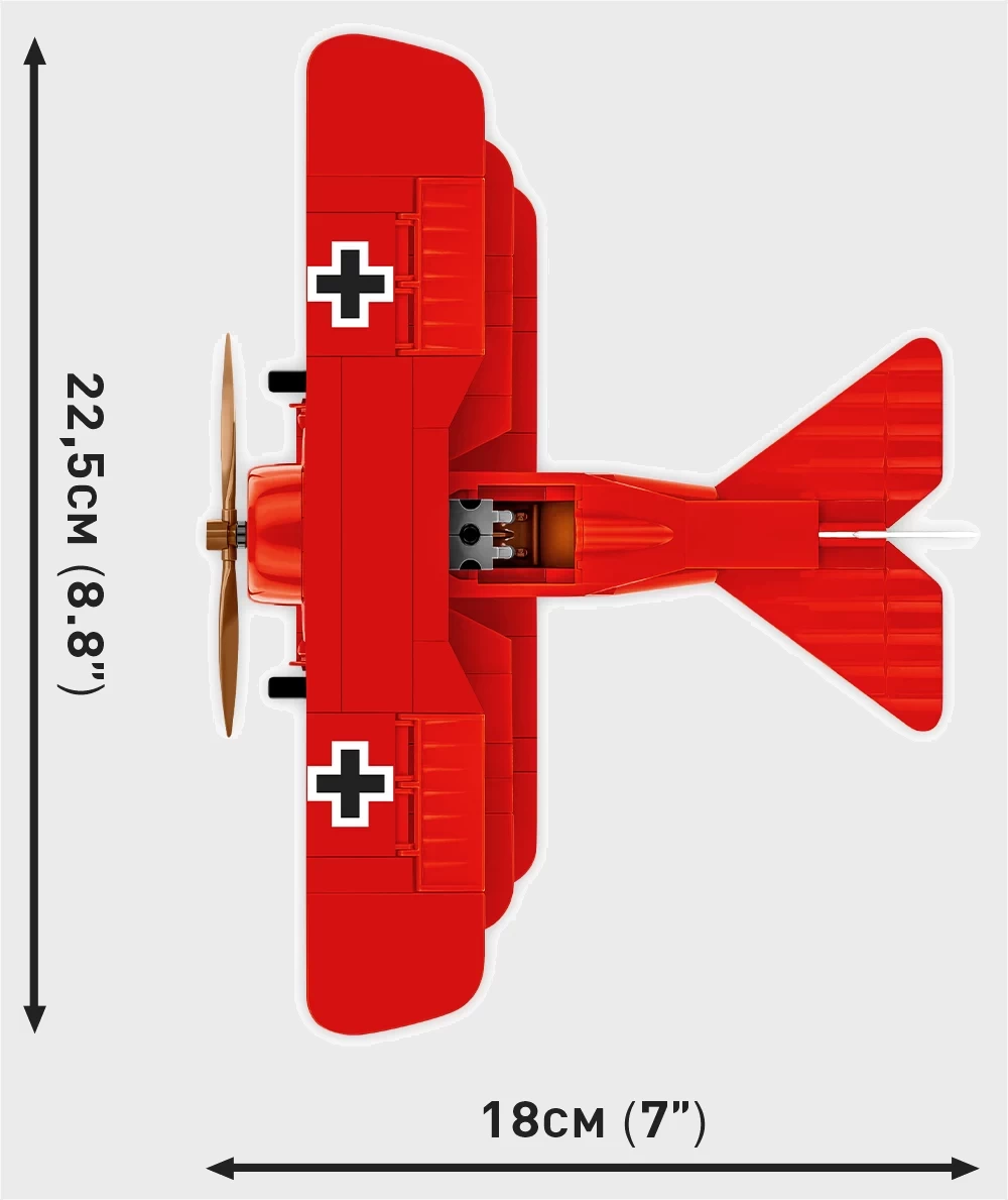 COBI - Fokker DR 1 - Roter Baron (2996) - Bausteine kaufen