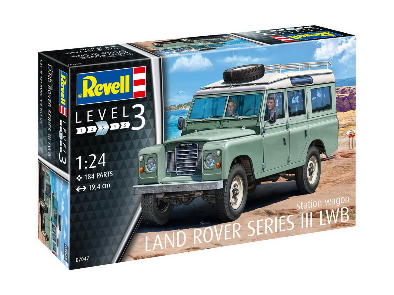 Revell 07047 - Land Rover Series III  - Auto Modell