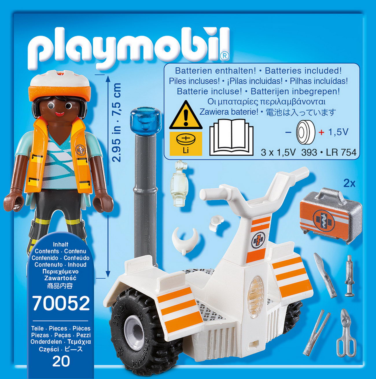 Playmobil 70052 - Rettungs-Balance-Roller (City Life)