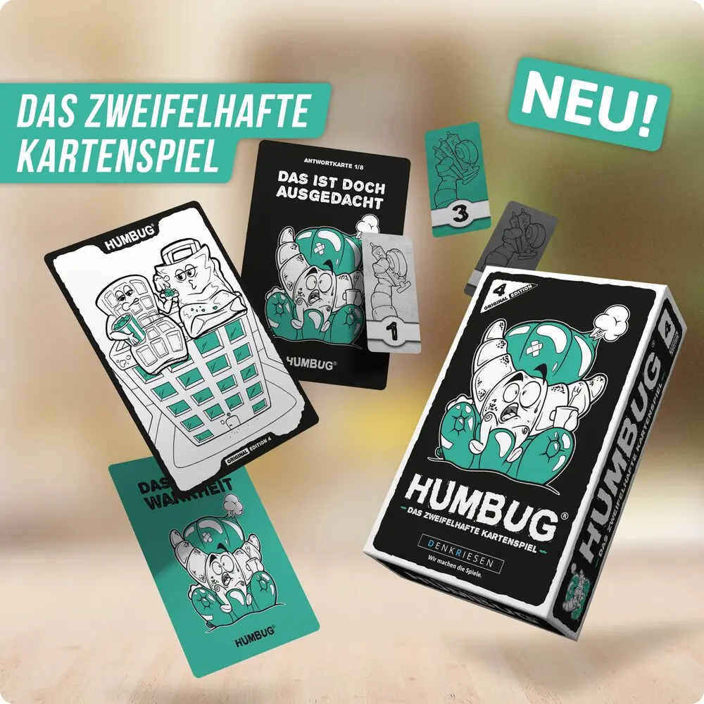 HUMBUG Nr 4 - Das zweifelhafte Kartenspiel (DENKRIESEN)