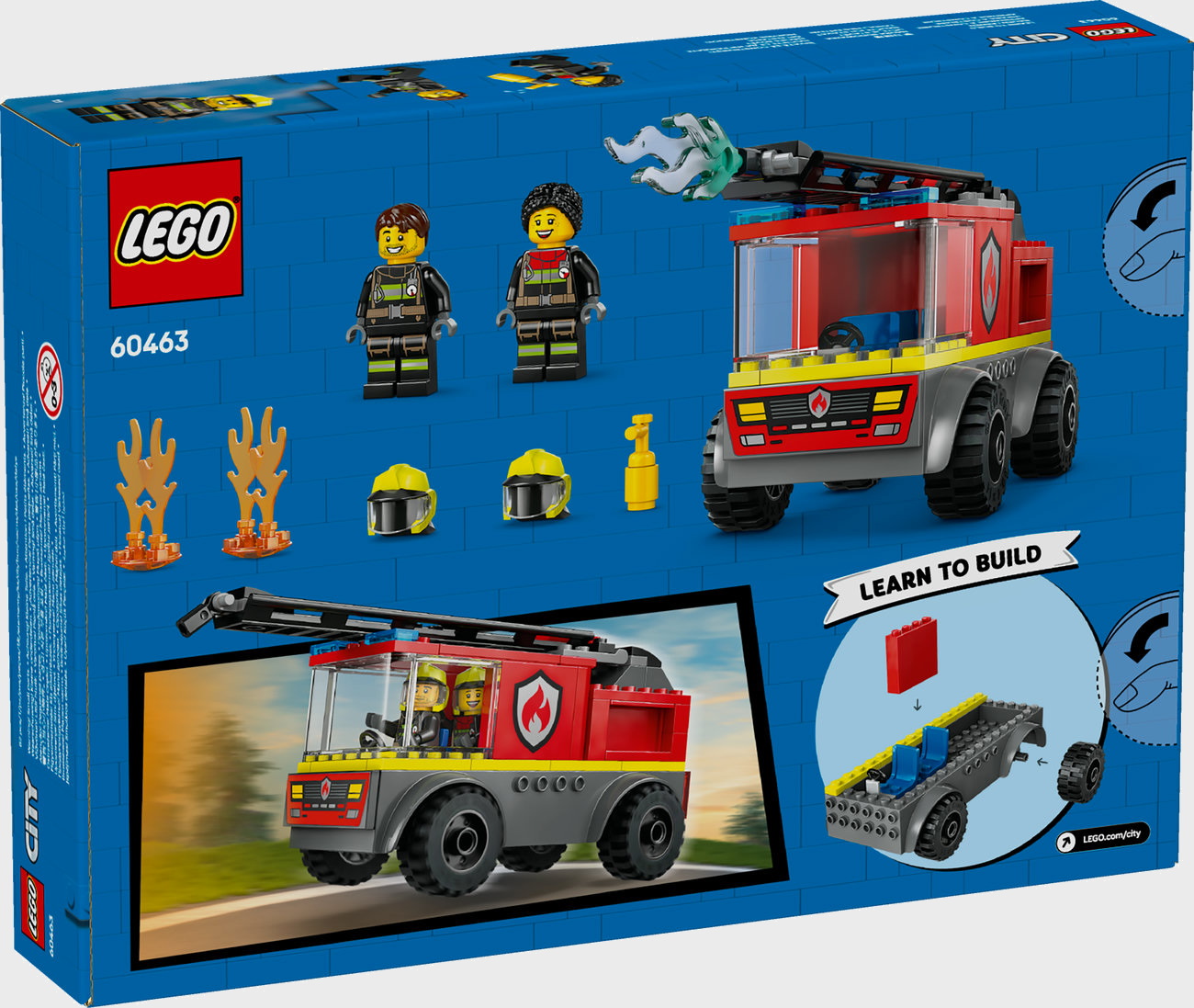 LEGO City 60463 - Feuerwehrleiterfahrzeug