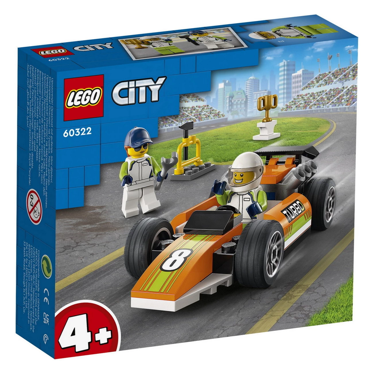 LEGO City 60322 - Rennauto