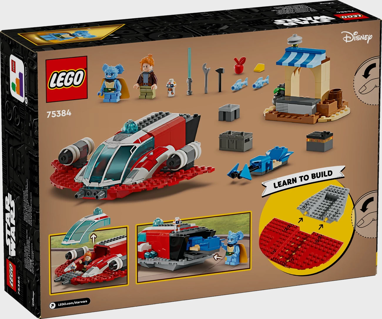 LEGO Star Wars 75384 - Crimson Firehawk 4+