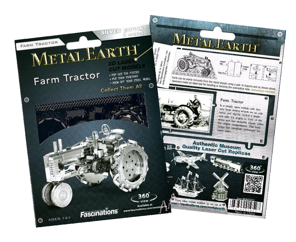 Metal Earth - Traktor John Deere Model B