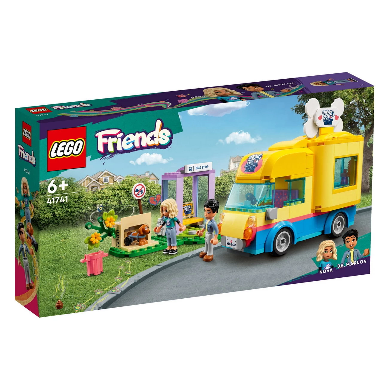 LEGO Friends 41741 - Hunderettungswagen