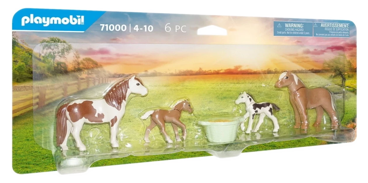 Playmobil 71000 - 2 Island Ponys mit Fohlen (Country)
