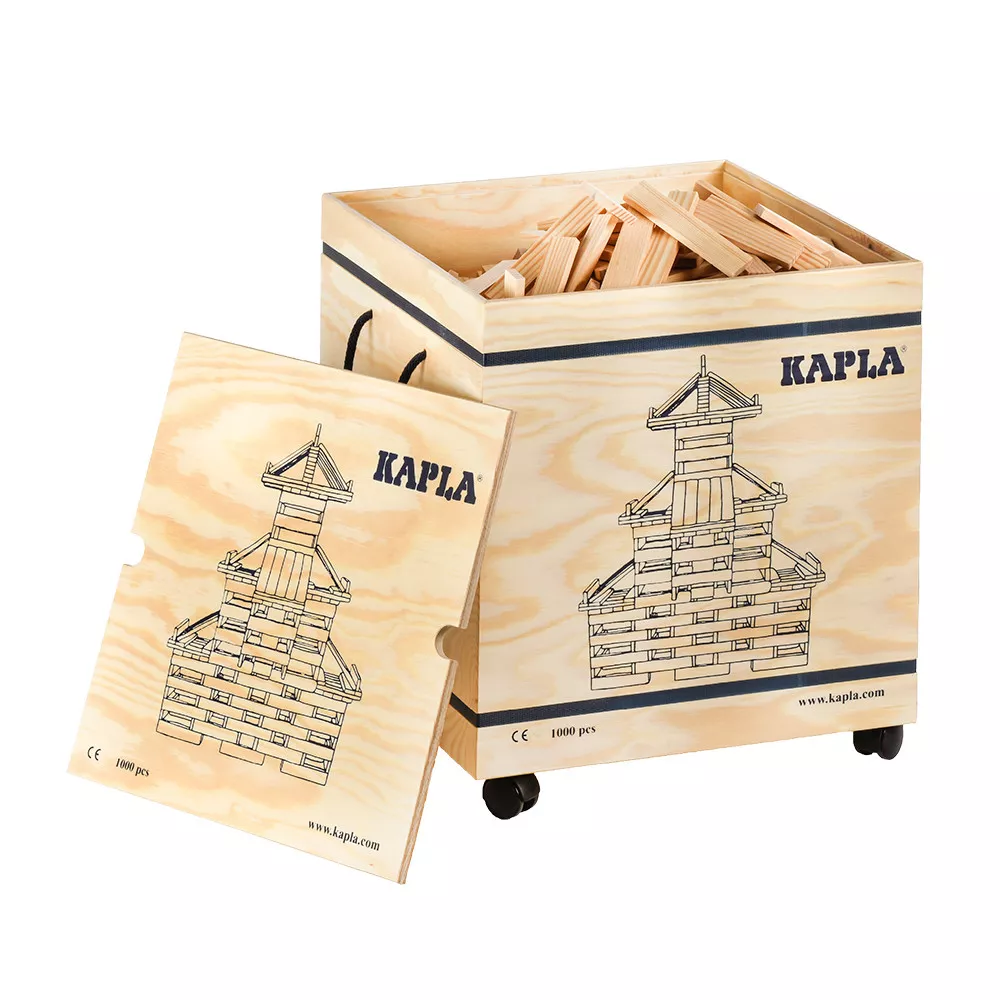 Kapla 1000er Kasten auf Rollen