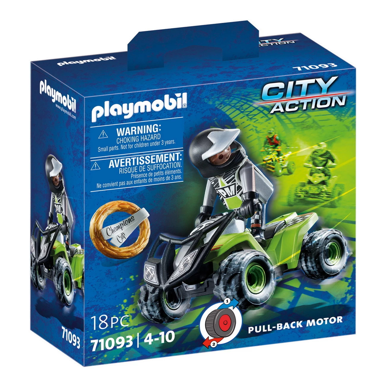 Playmobil 71093 - Racing Speed Quad - City Action