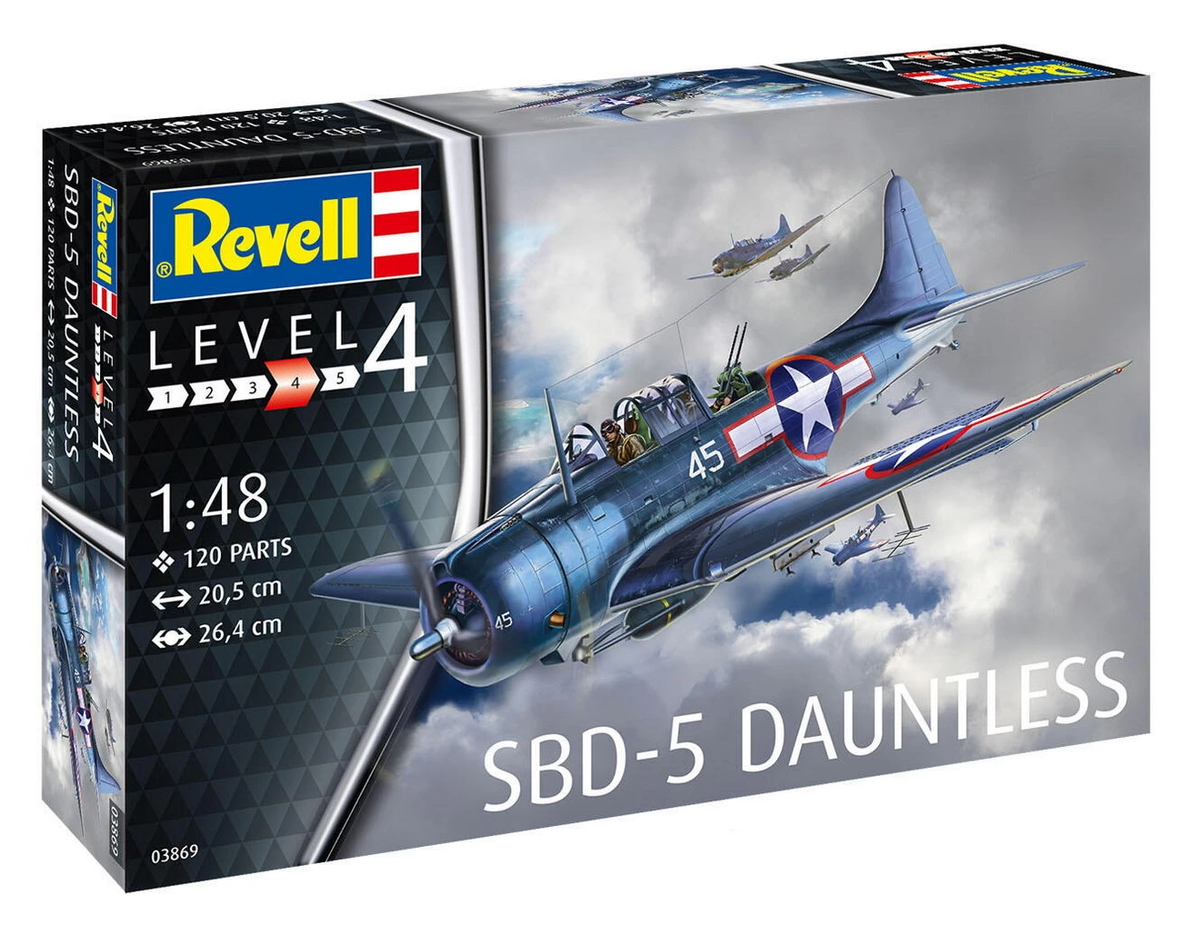 Revell 03869 - SBD-5 Dauntless Navyfighter