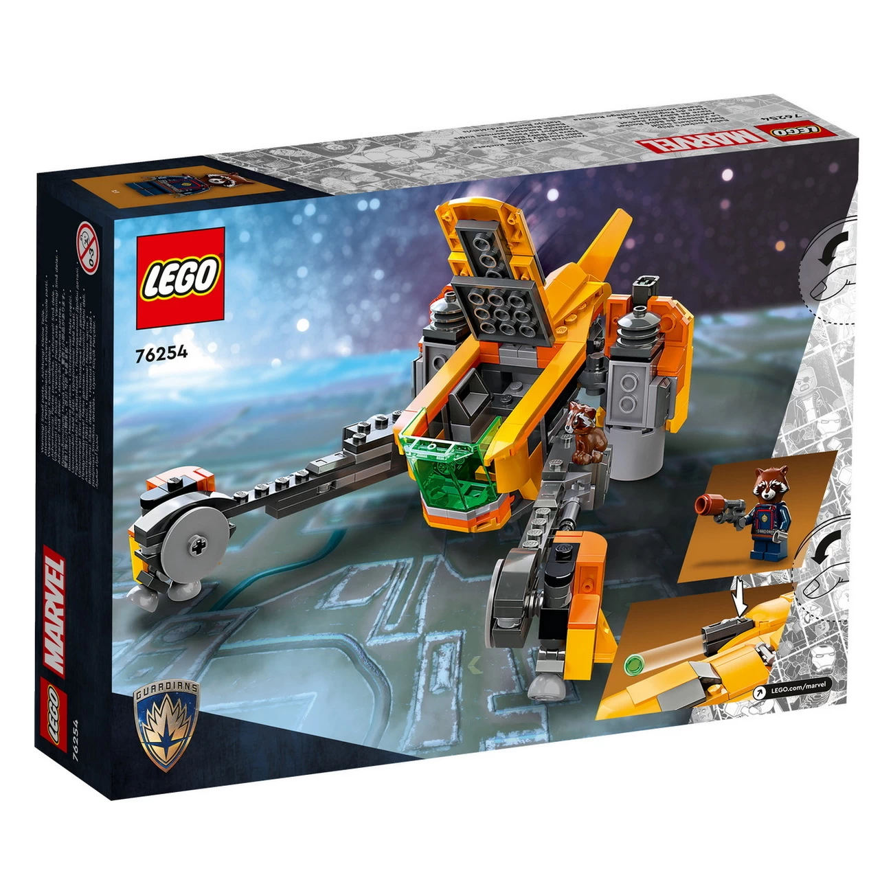 LEGO Marvel 76254 - Baby Rockets Schiff