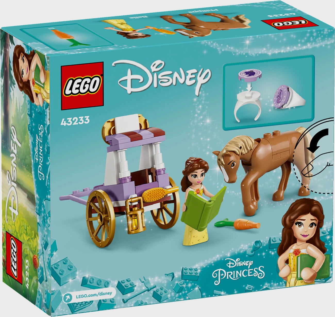 LEGO Disney Princess 43233 - Belles Pferdekutsche