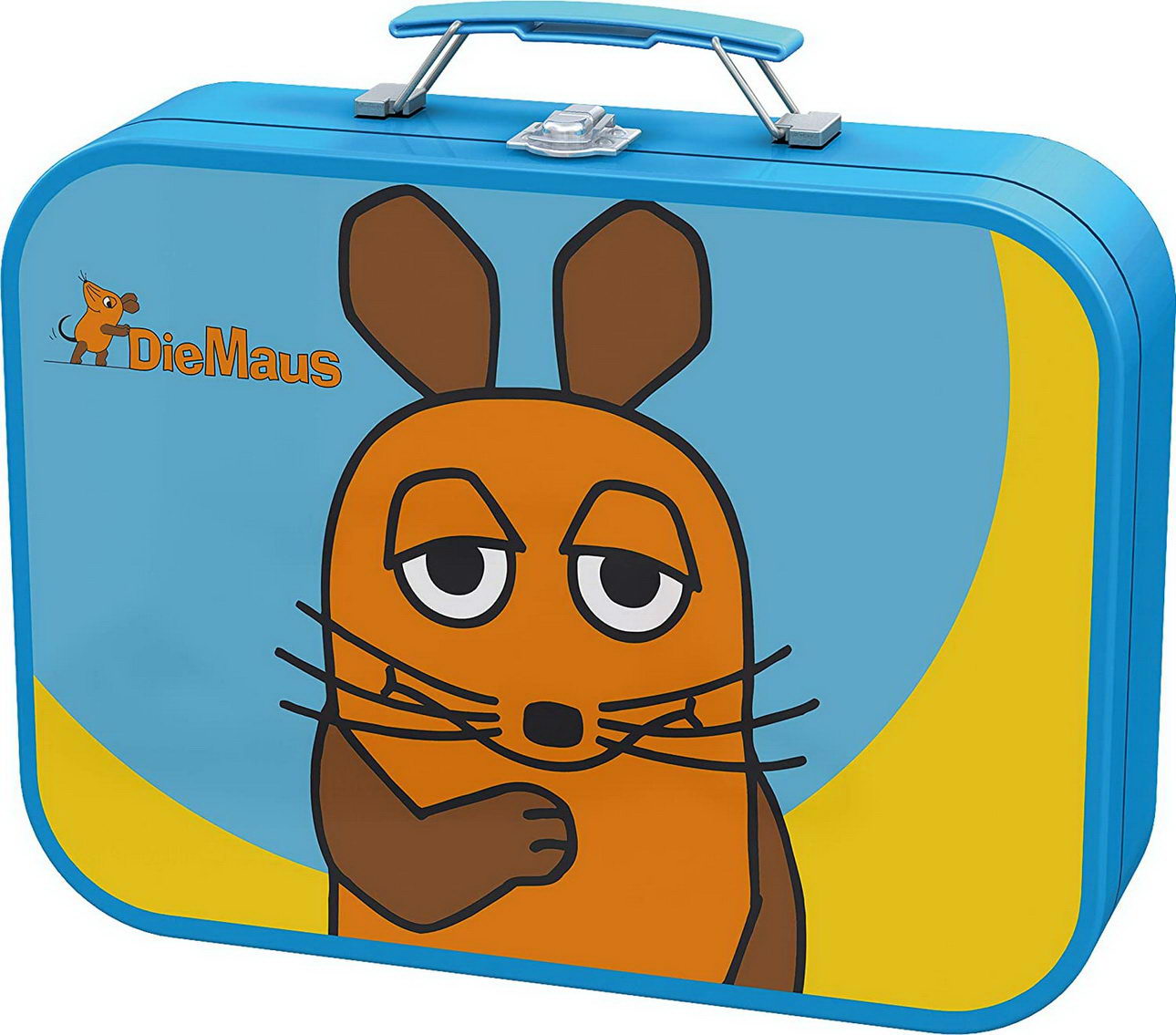 Puzzle Box - 4 Sendung mit der Maus Puzzle im Metallkoffer (Schmidt 55597)