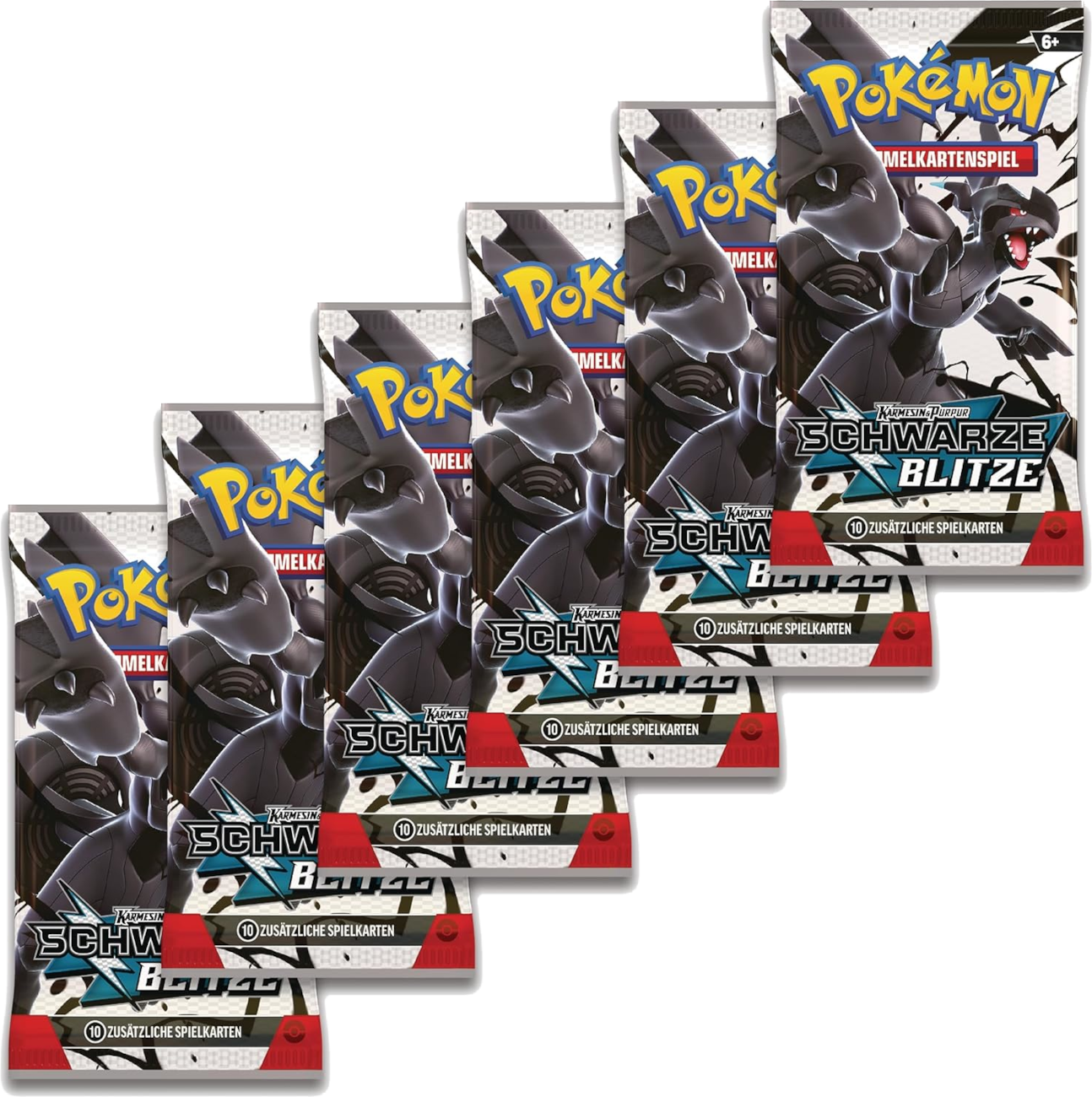 Pokemon Booster Bundle Schwarze Blitze - Karmesin und Purpur