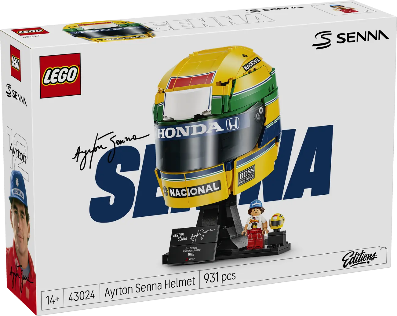 LEGO Ayrton Senna Helm 43024