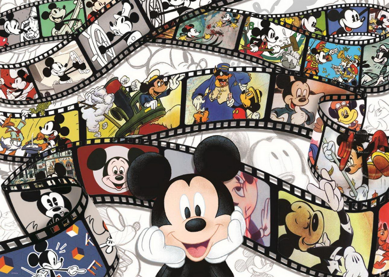 Puzzle - Mickeys 90. Geburtstag Micky Maus (Disney) - 1000 Teile