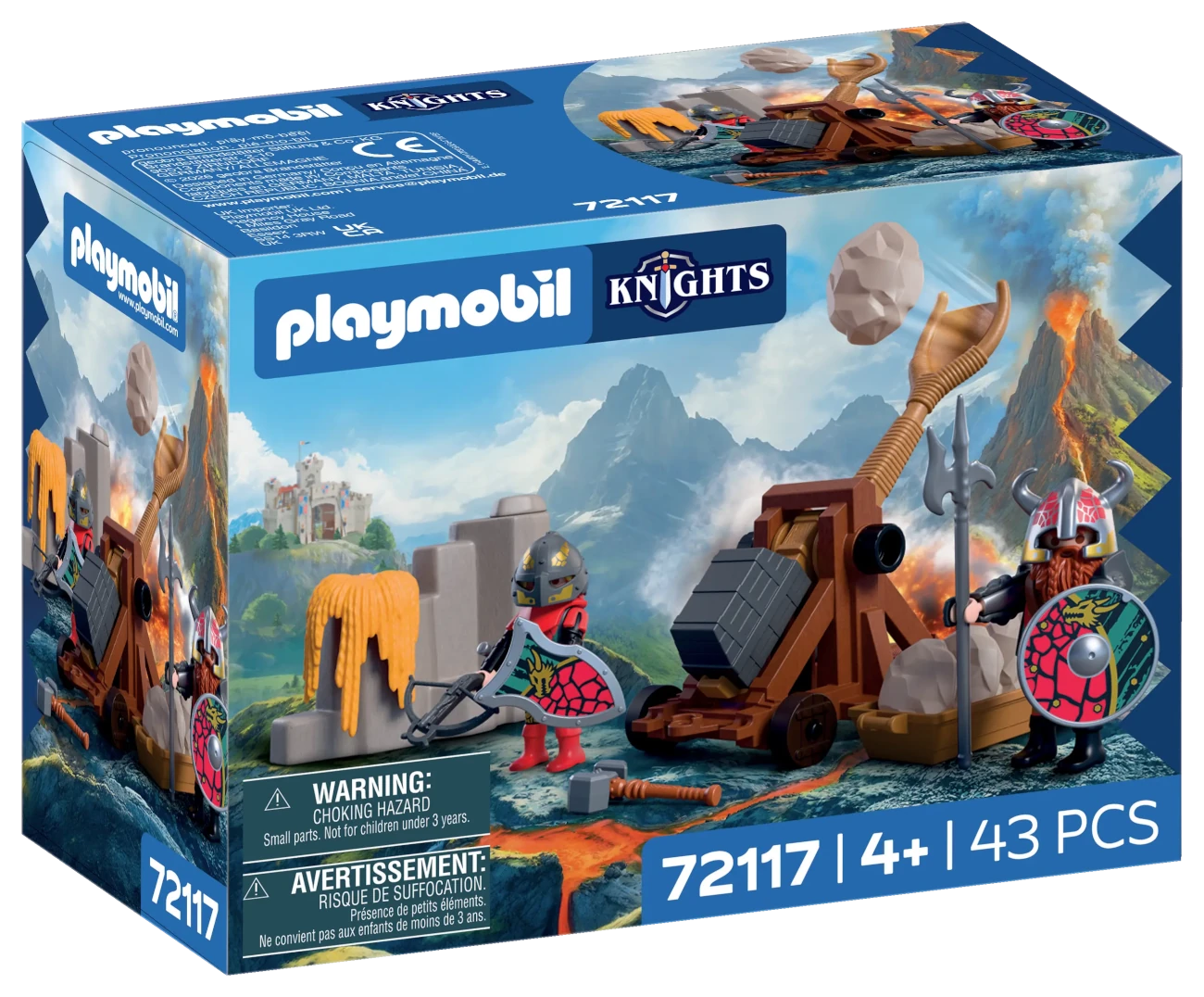 Bild zum Playmobil 72117 - Steinkatapult Drachenritter