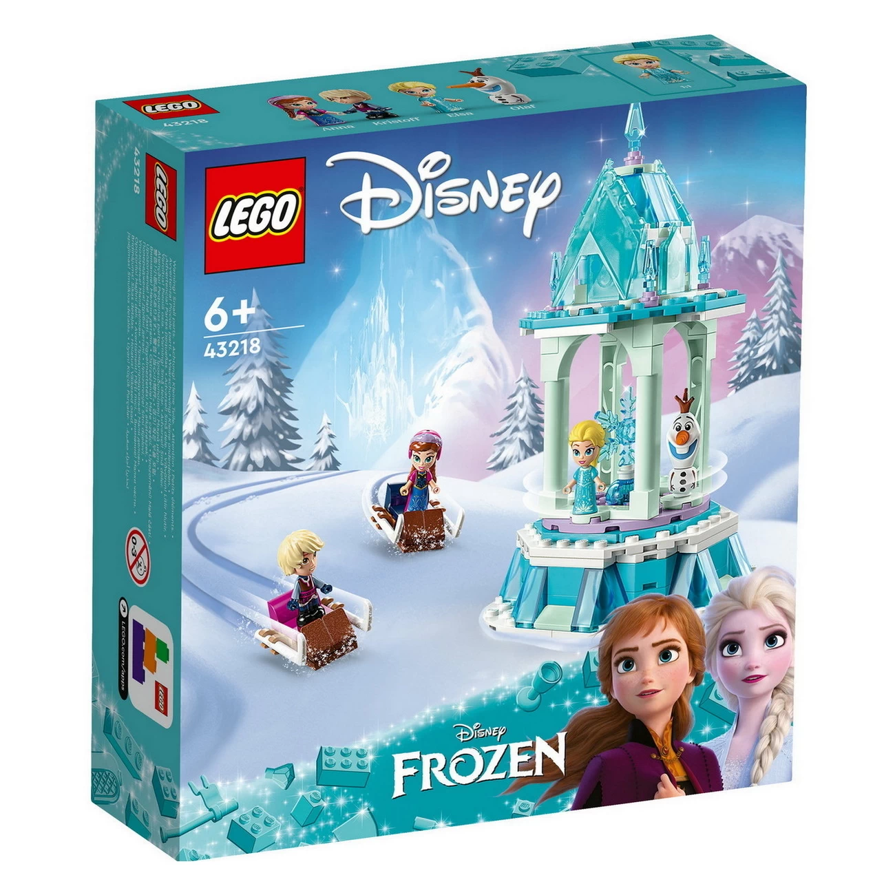 LEGO Disney Princess 43218 - Annas und Elsas magisches Karussell