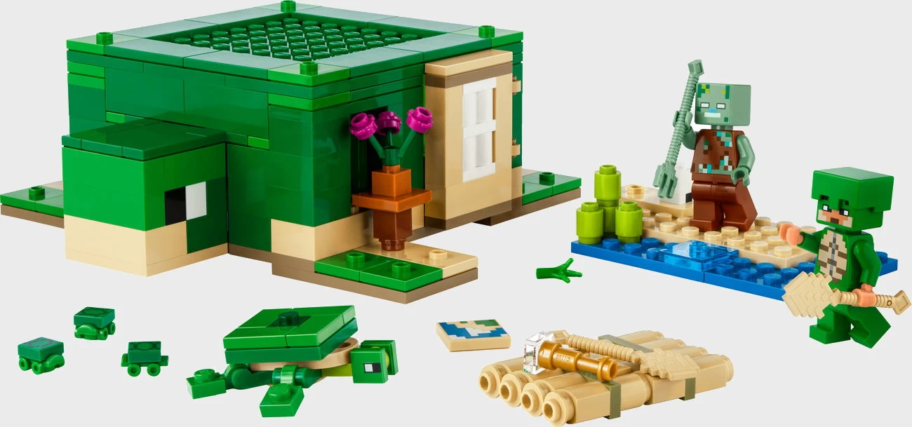 LEGO Minecraft 21254 - Schildkrötenhaus