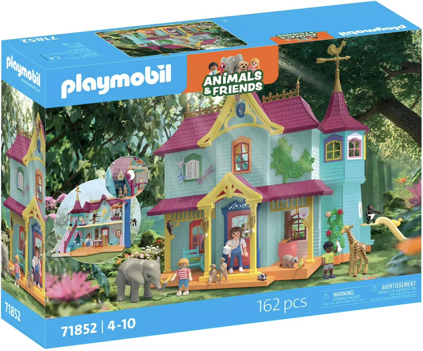 Playmobil 71852 - Kunterbunte Tiervilla - Animals and Friends