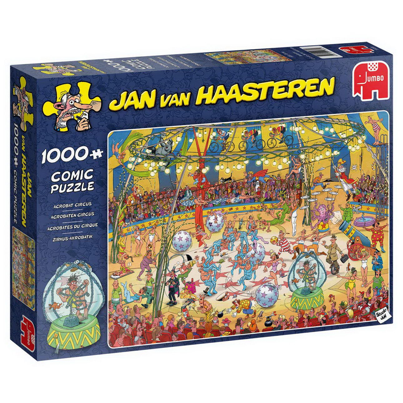 Puzzle - Zirkus-Akrobatik (van Haasteren) - 1000 Teile