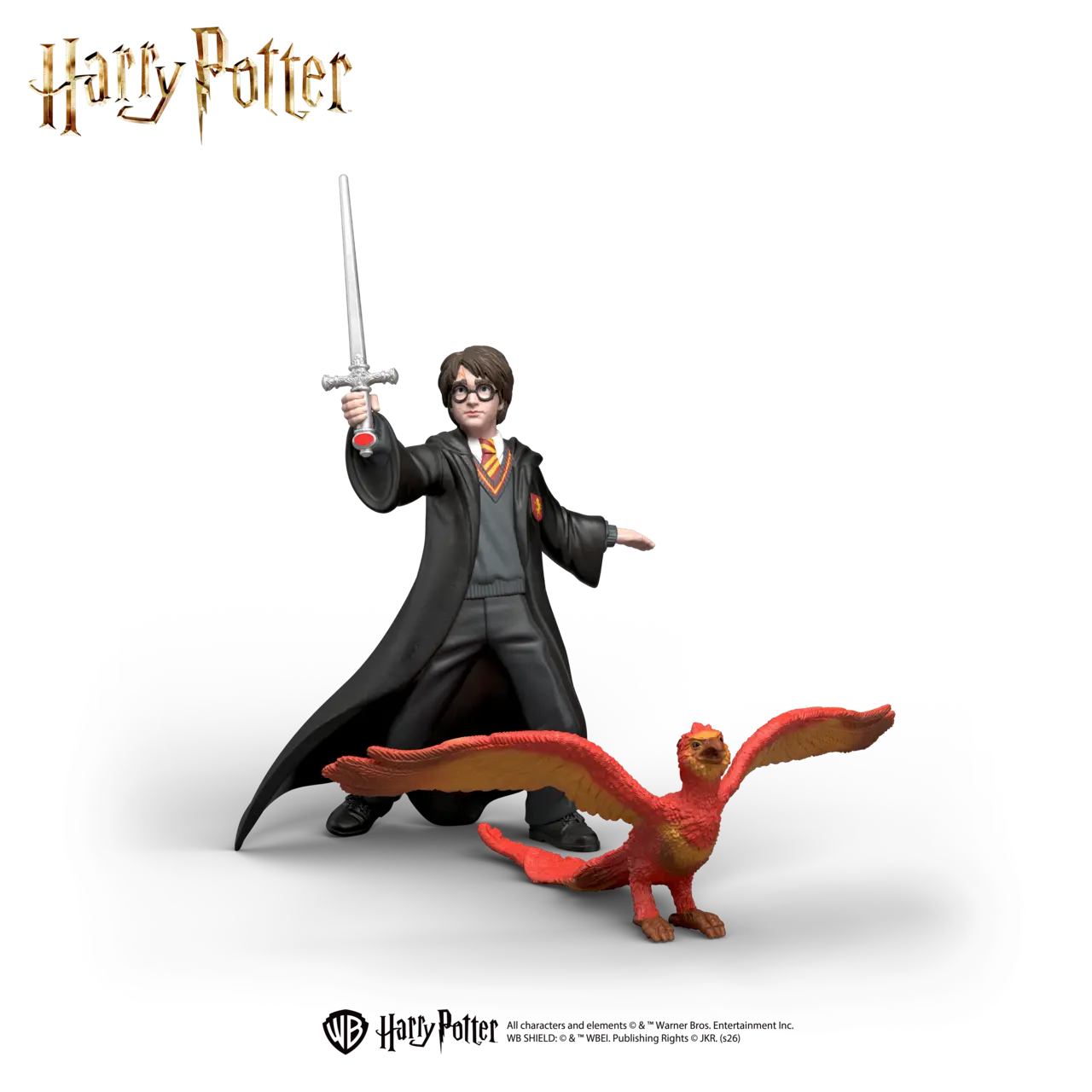 Harry und Fawkes mit Schwert - schleich (14994) Harry Potter
