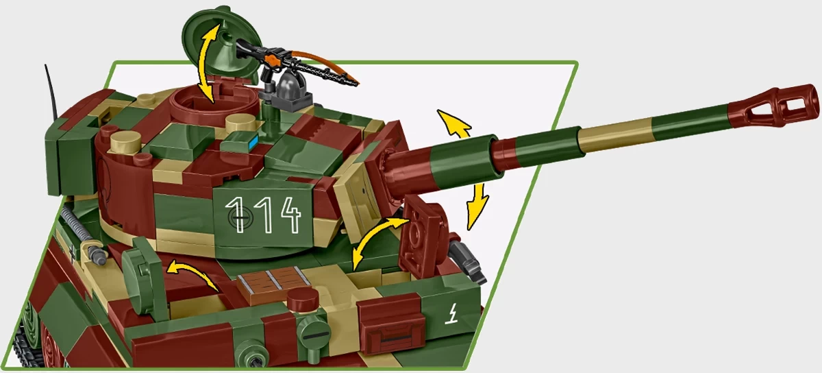 COBI - PzKpfw VI Tiger Ausf E (3124) - Bausteine kaufen