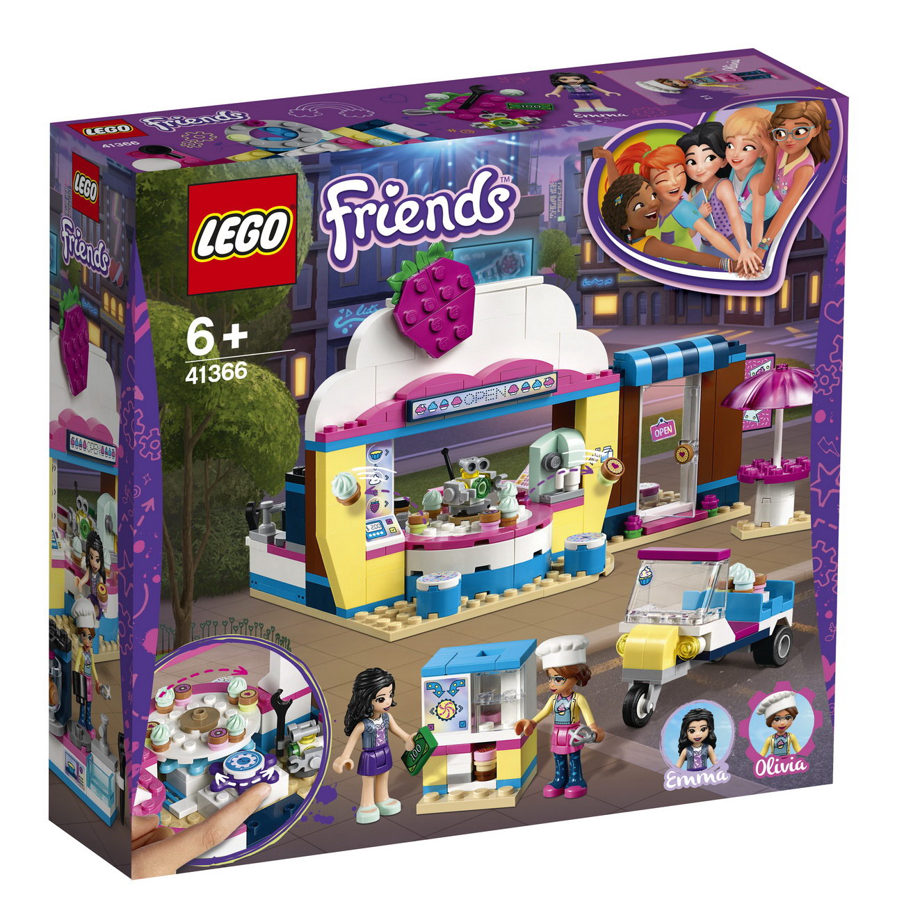 LEGO Friends 41366 - Olivias Cupcake-Café