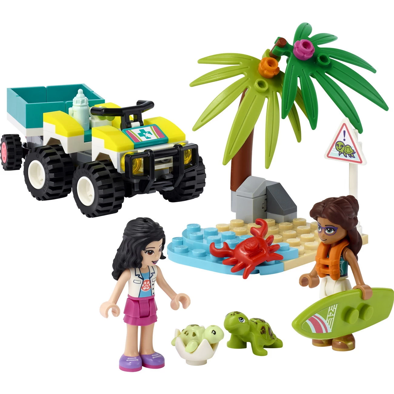 LEGO Friends 41697 - Schildkröten-Rettungswagen