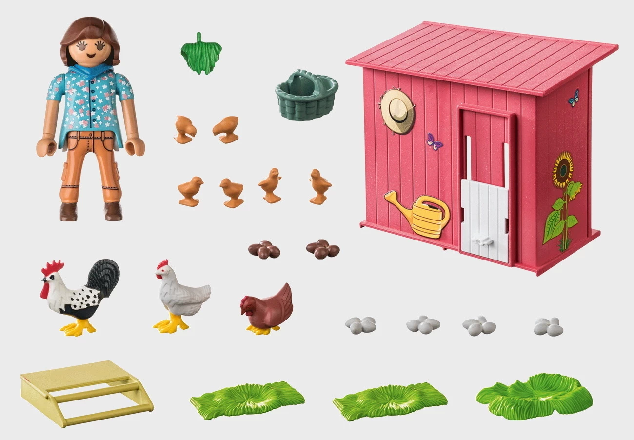 Playmobil 71308 - Hühner mit Küken (Country)