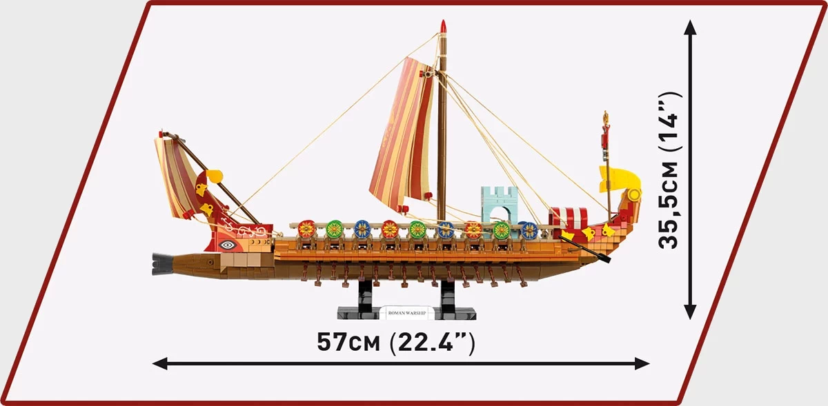 COBI - Römisches Kriegsschiff - Galeere (20071) - Bausteine kaufen