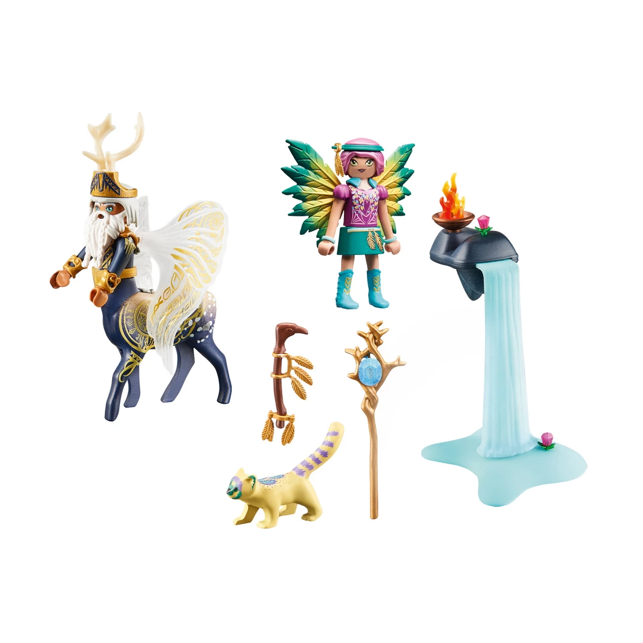 Playmobil 71235 - Abjatus mit Knight Fairy Hildi - Ayuma