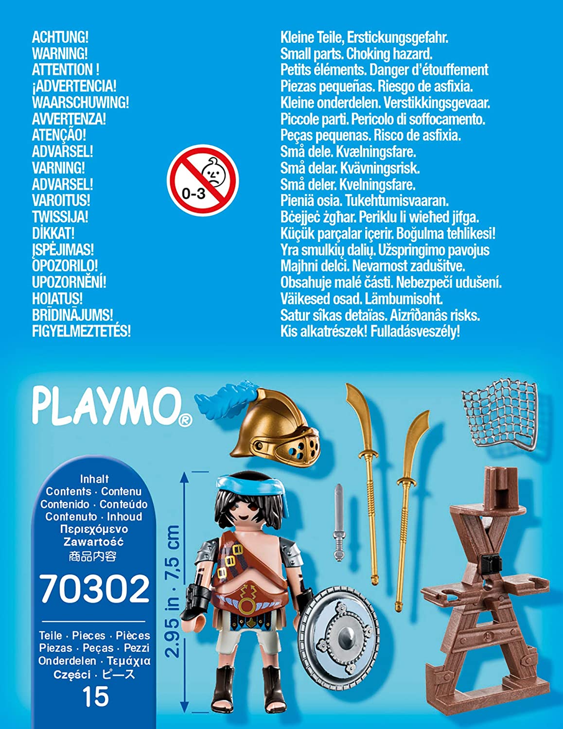 Playmobil 70302 - Gladiator mit Waffenständer - Special Plus