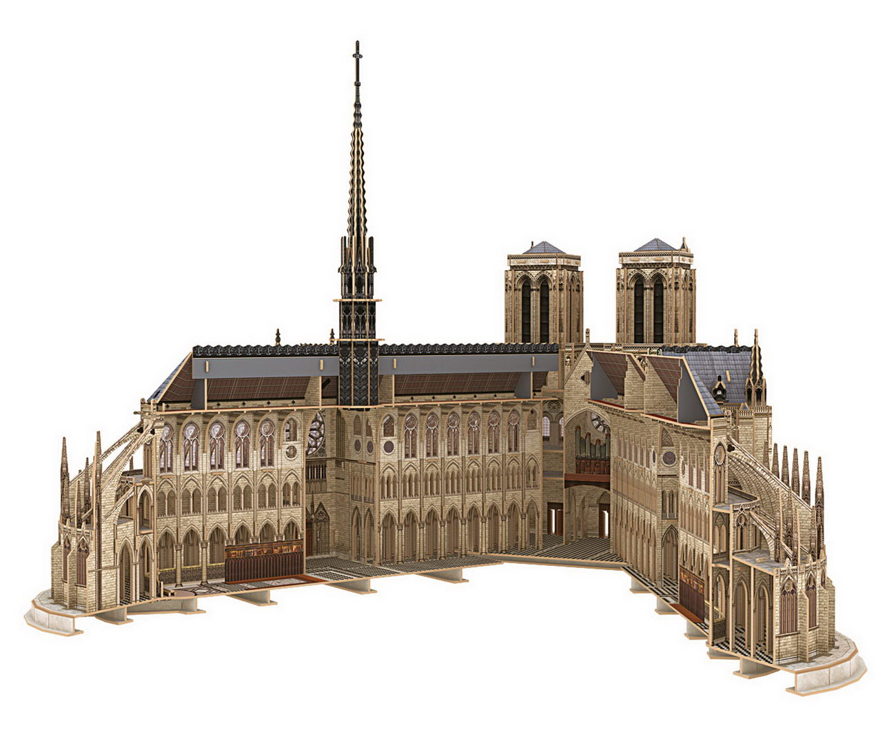 Revell 00190 - Notre Dame de Paris 3D Puzzle