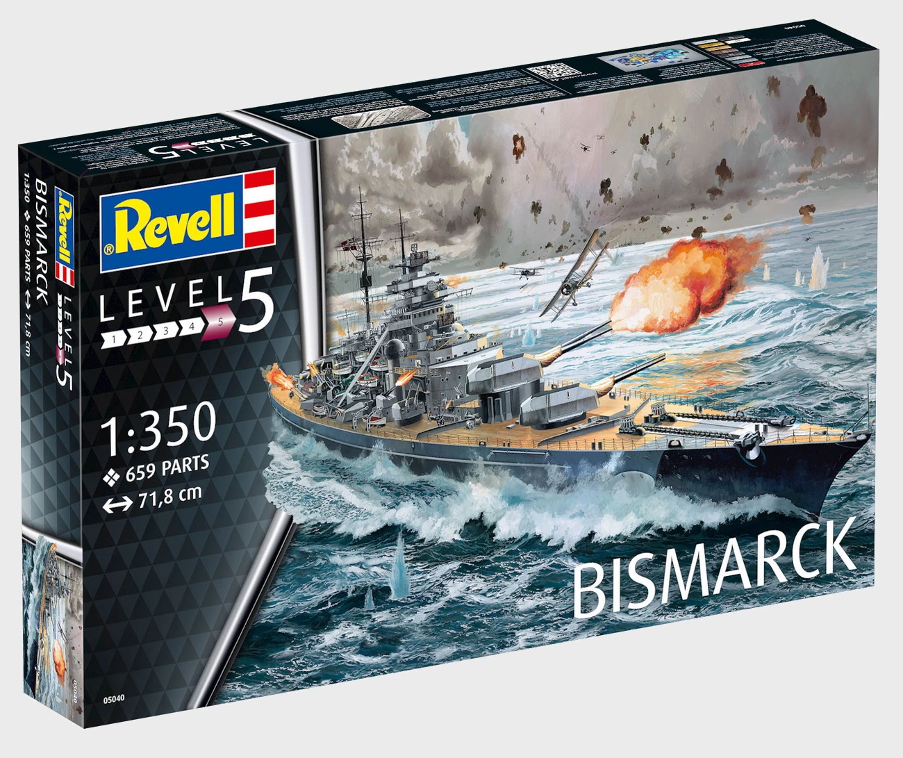 Revell 05040 - Schlachtschiff Bismarck Modell