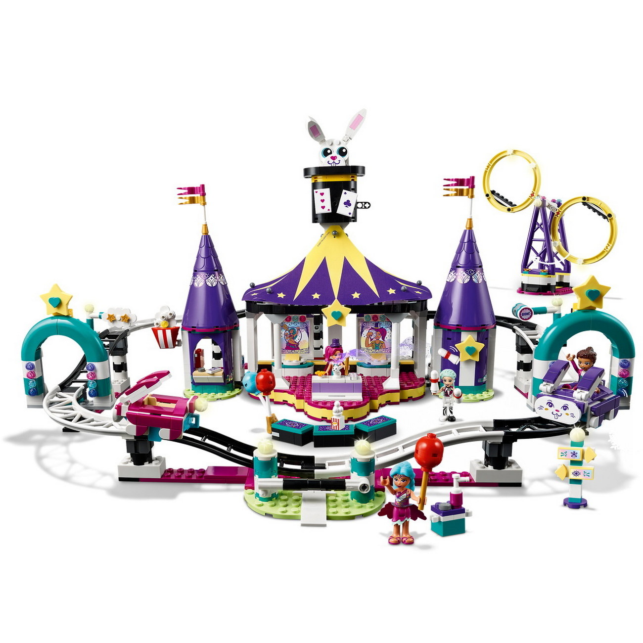 LEGO Friends 41685 - Magische Jahrmarktachterbahn