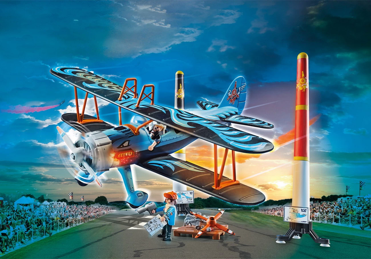 Playmobil 70831 - Doppeldecker Phönix - Air Stuntshow