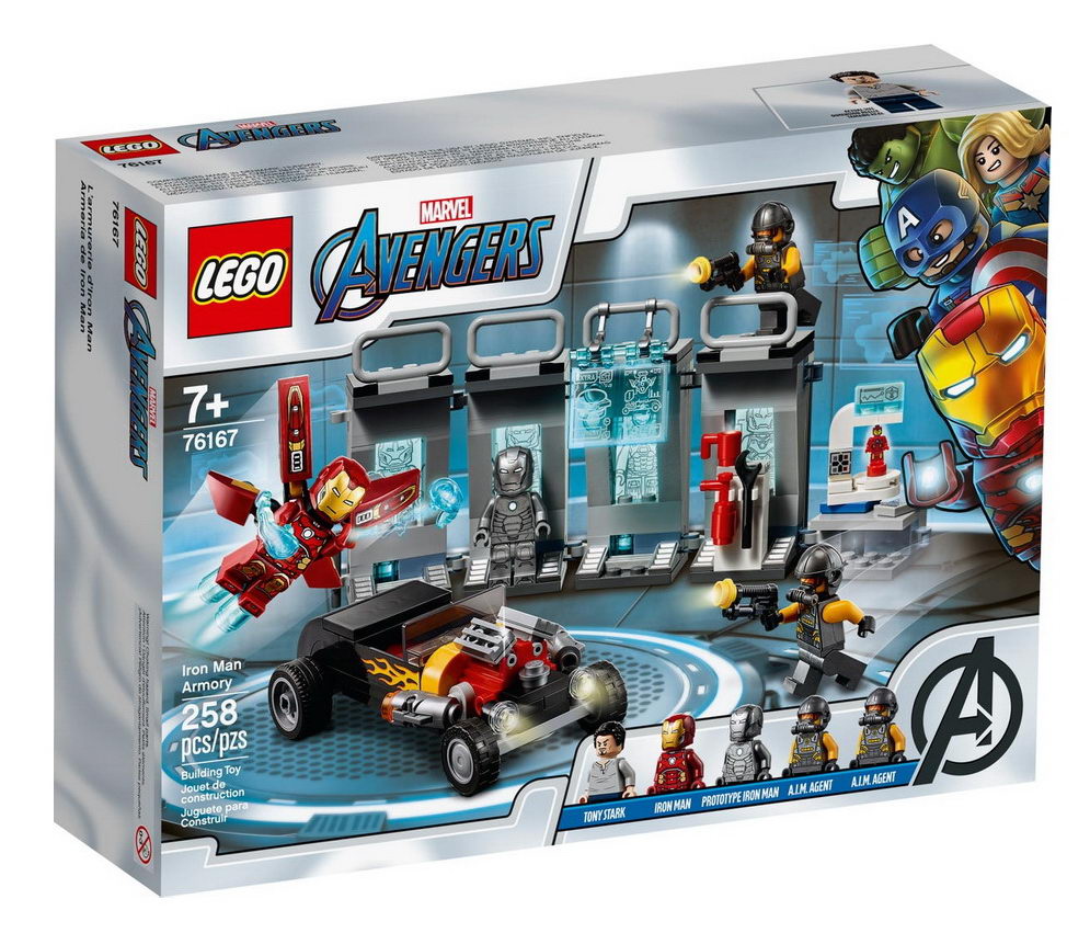 2020-08-LEGO Marvel Avengers 76167 - Iron Mans Arsenal