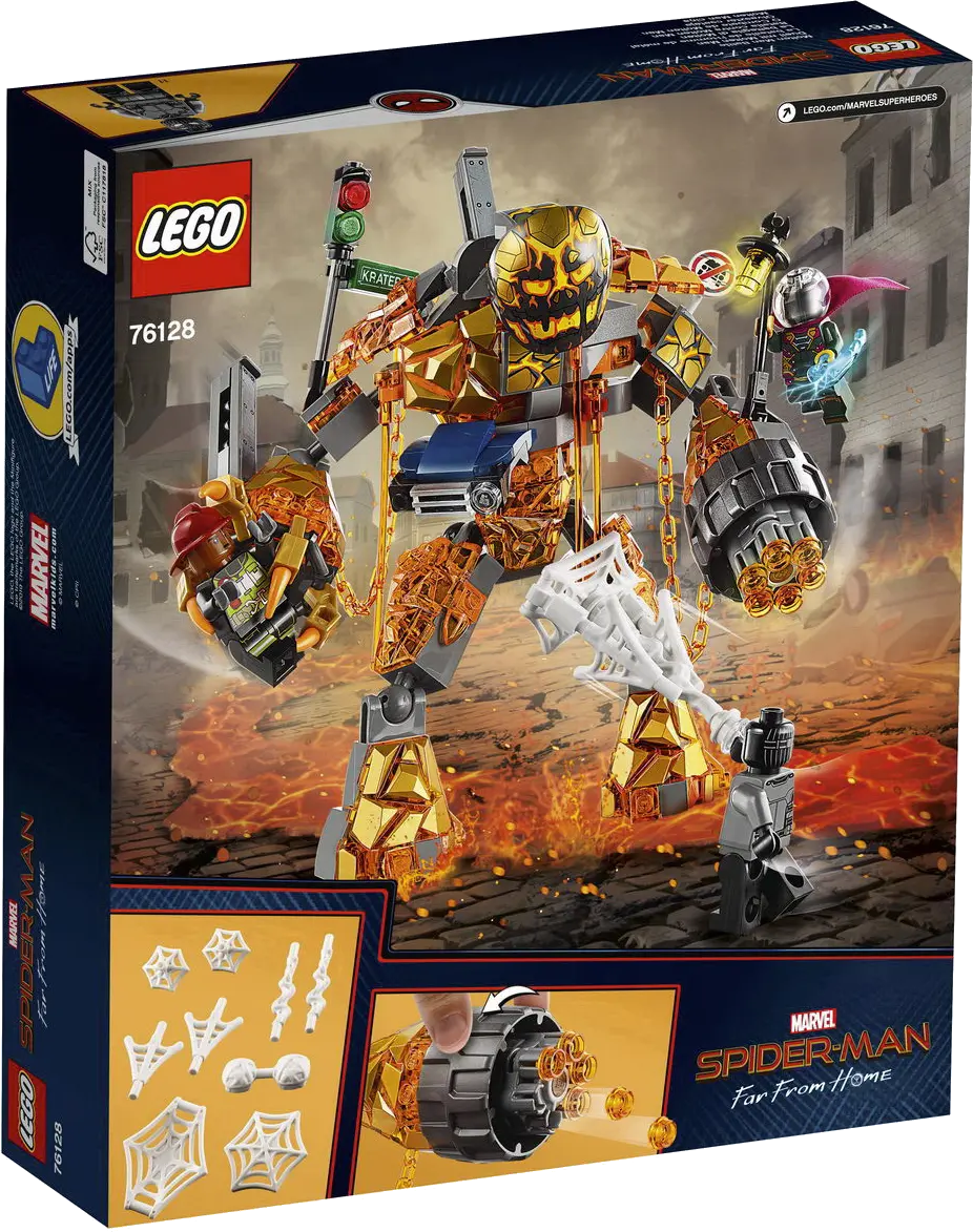 LEGO Marvel Super Heroes (76128) Duell mit Molten Man