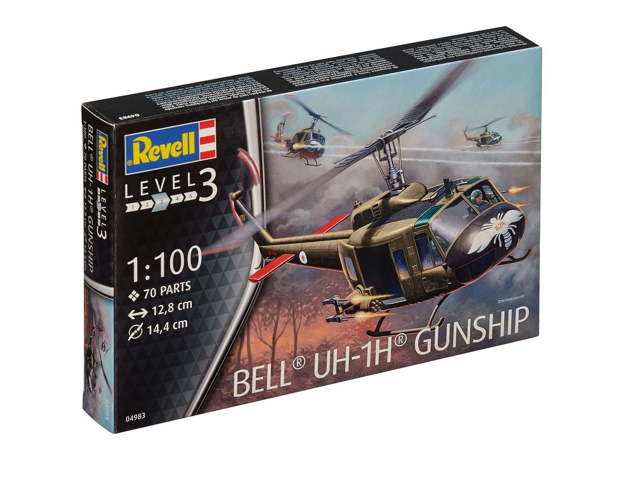 Revell 04983 - Bell UH-1H Gunship