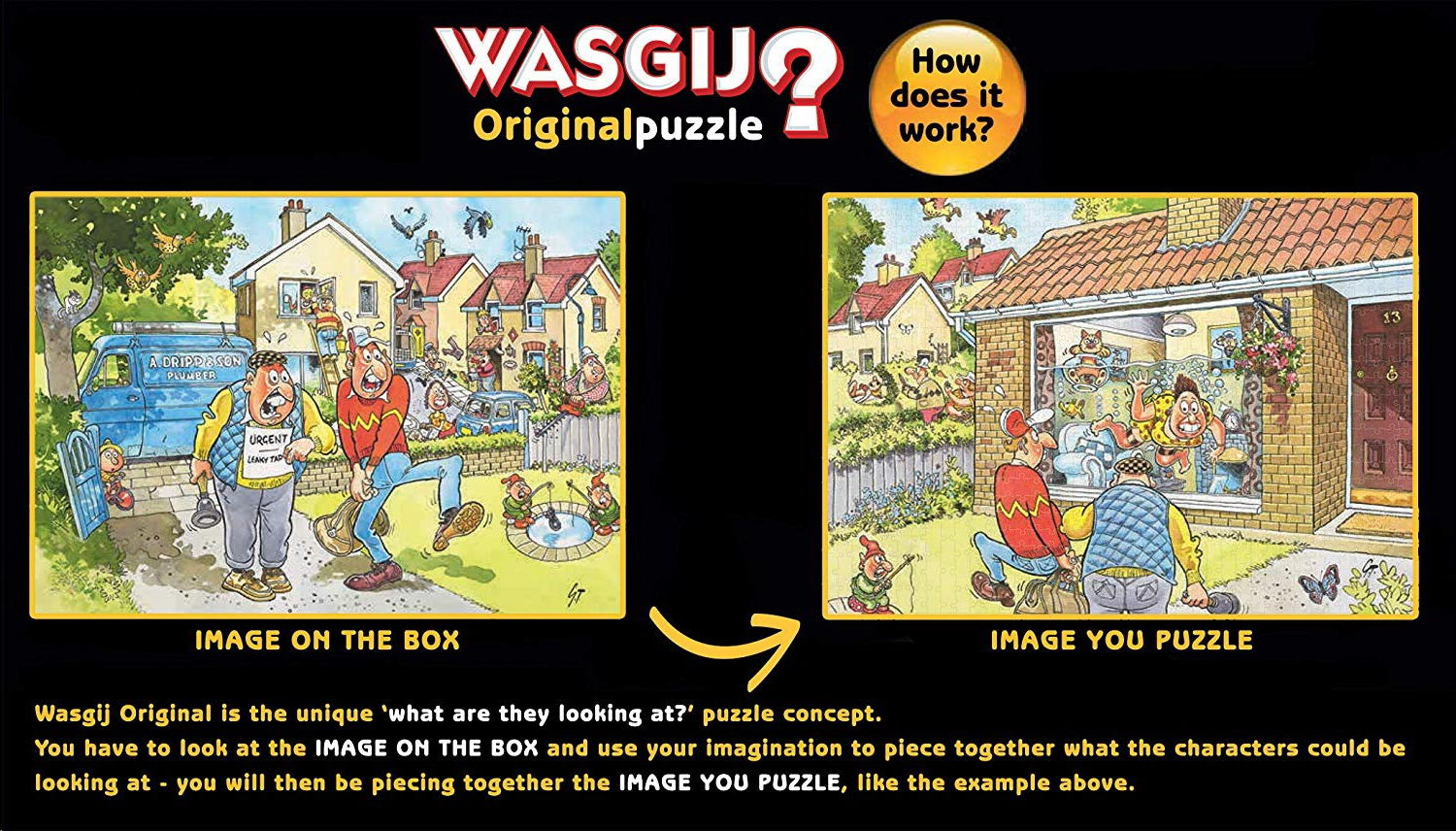 Wasgij Puzzle 32 - Darf es etwas mehr sein - 1000 Teile