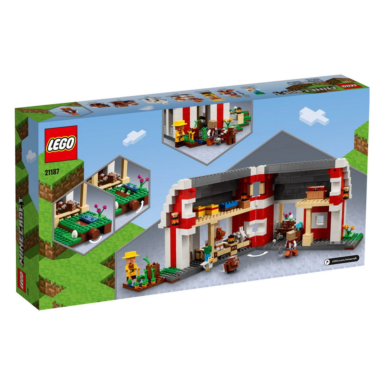LEGO Minecraft 21187 - Die rote Scheune