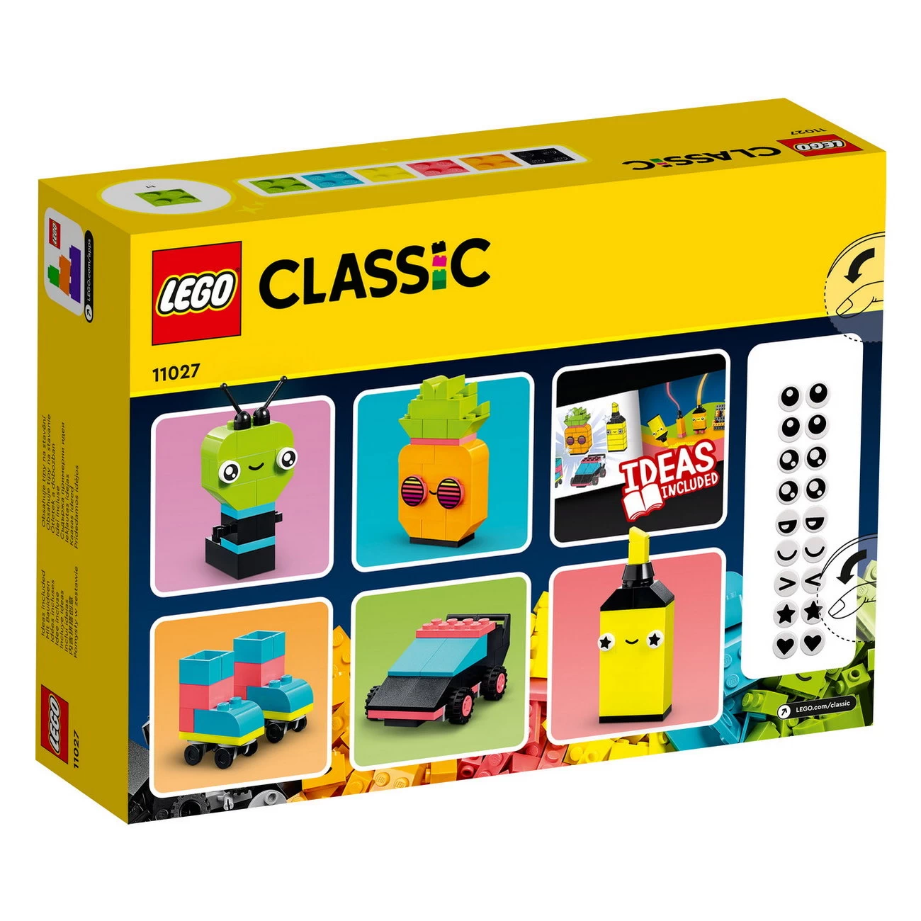 LEGO Classic 11027 - Neon Kreativ-Bauset