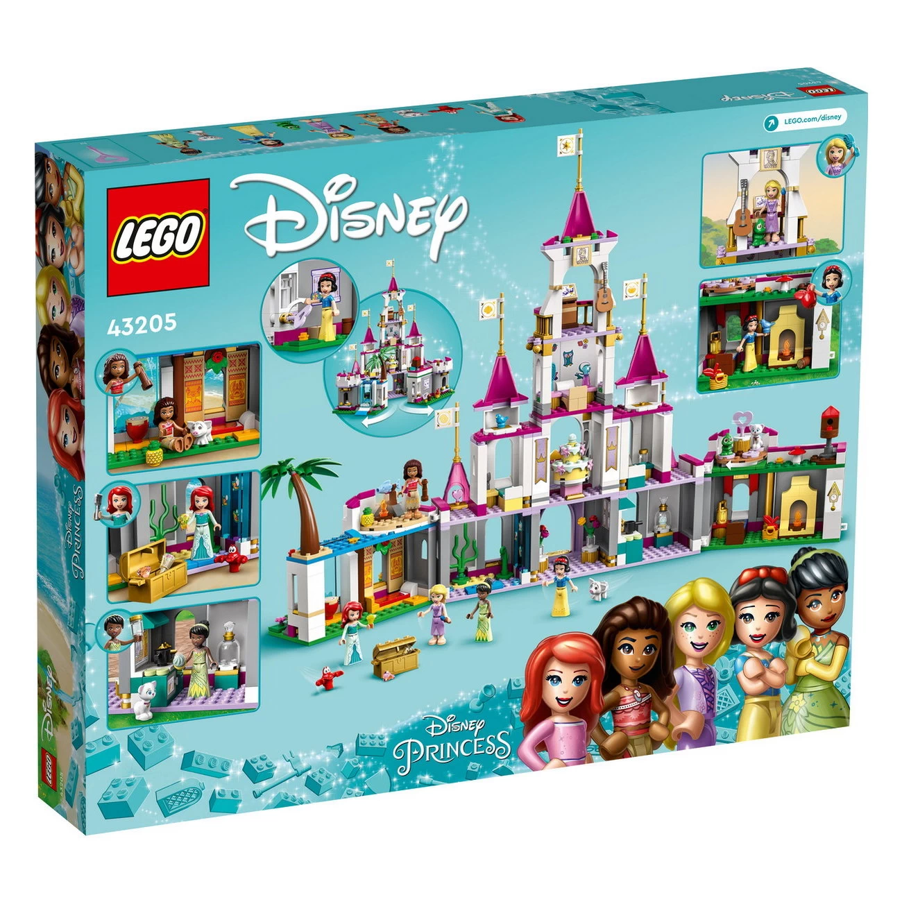 LEGO Disney Princess 43205 - Ultimatives Abenteuerschloss
