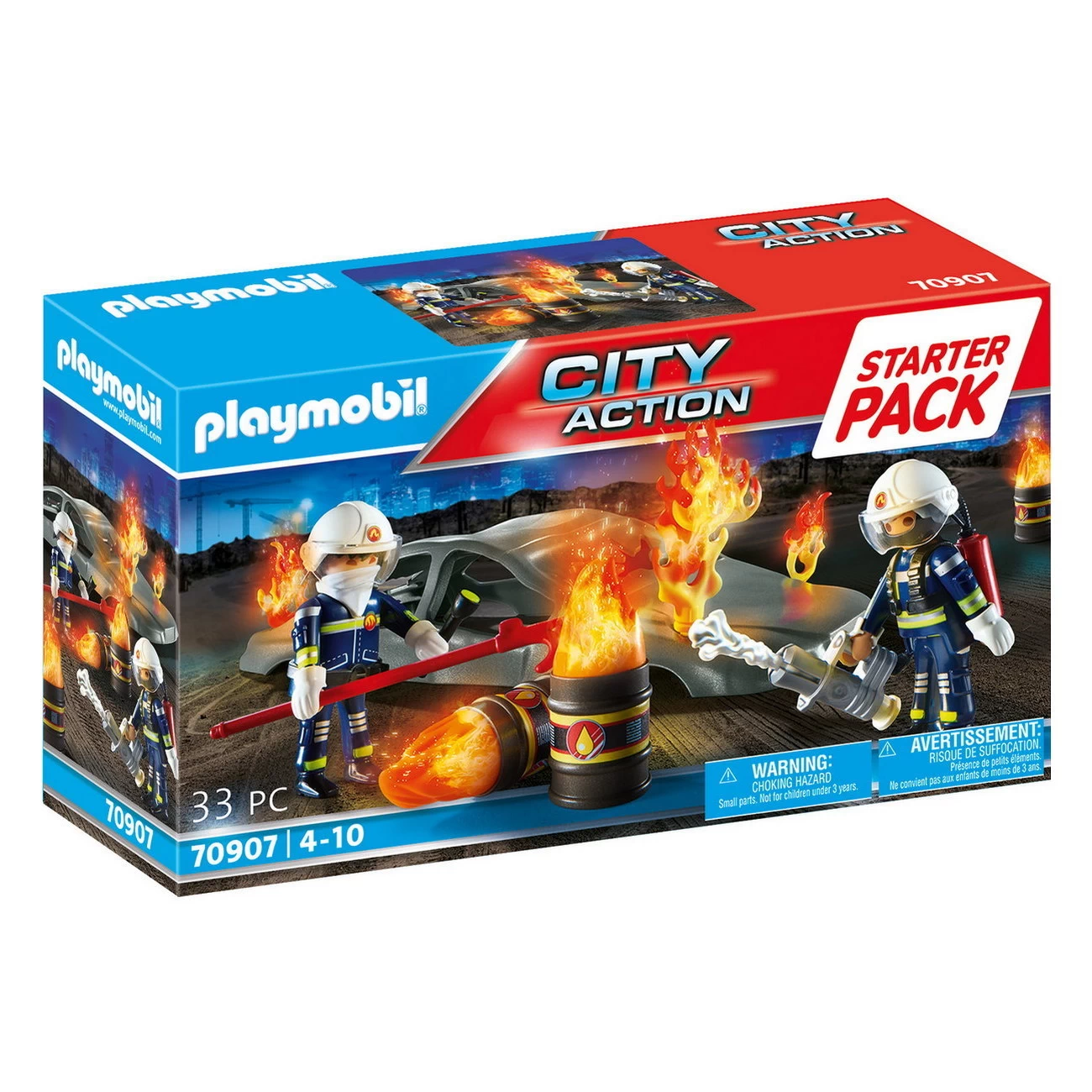 Playmobil 70907 - StarterPack Feuerwehrübung - City Action