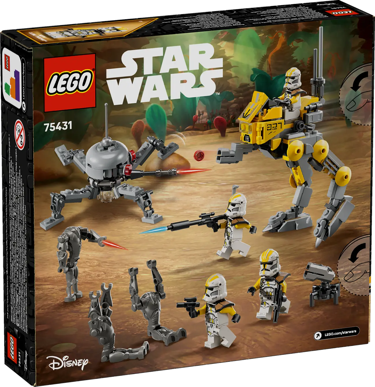 LEGO Star Wars 75431 - Klonsoldaten des 327. Sternenkorps Battle Pack
