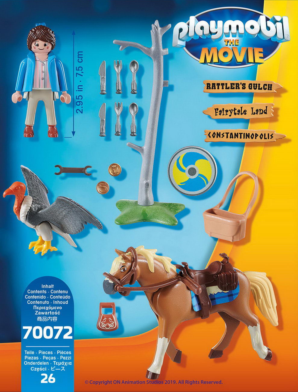 Playmobil 70072 - Marla mit Pferd (The Movie)
