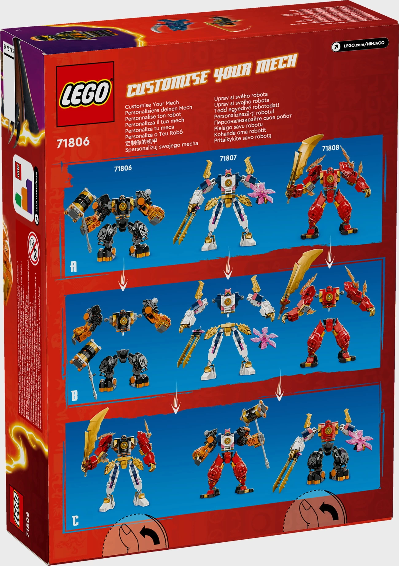 LEGO Ninjago 71806 - Coles Erdmech