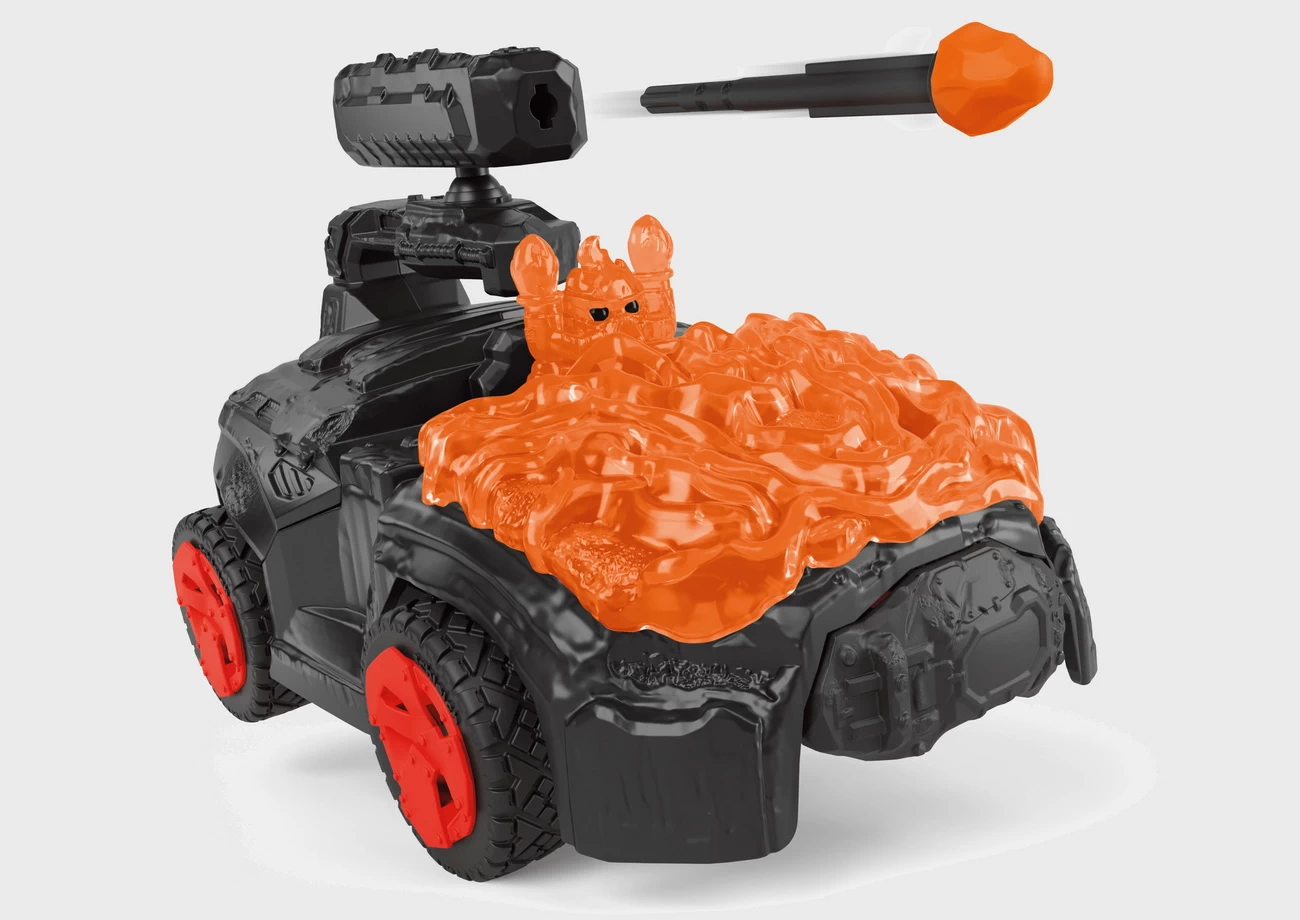 Lava Crashmobil mit Mini Creature - schleich (42668) ELDRADOR