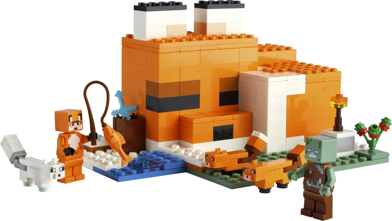 LEGO Minecraft 21178 - Die Fuchs-Lodge
